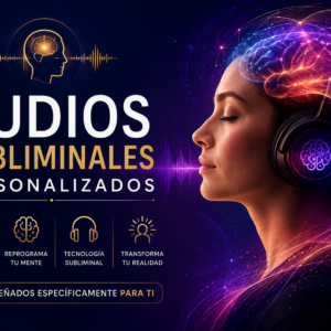 Audios subliminales personalizados para reprogramación mental, desarrollo personal, autoestima, prosperidad, hábitos y transformación personal.